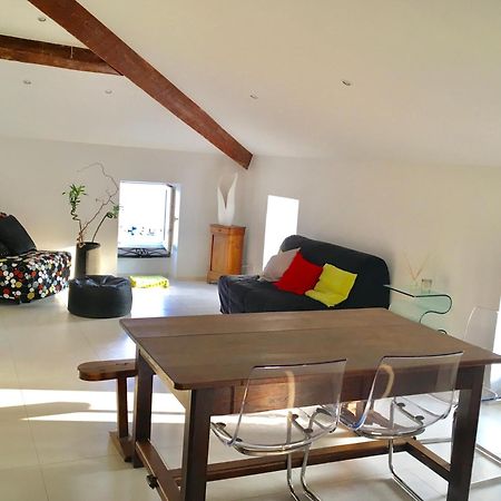 Grand Appartement Style Loft Bord De Mer Propriano  Esterno foto