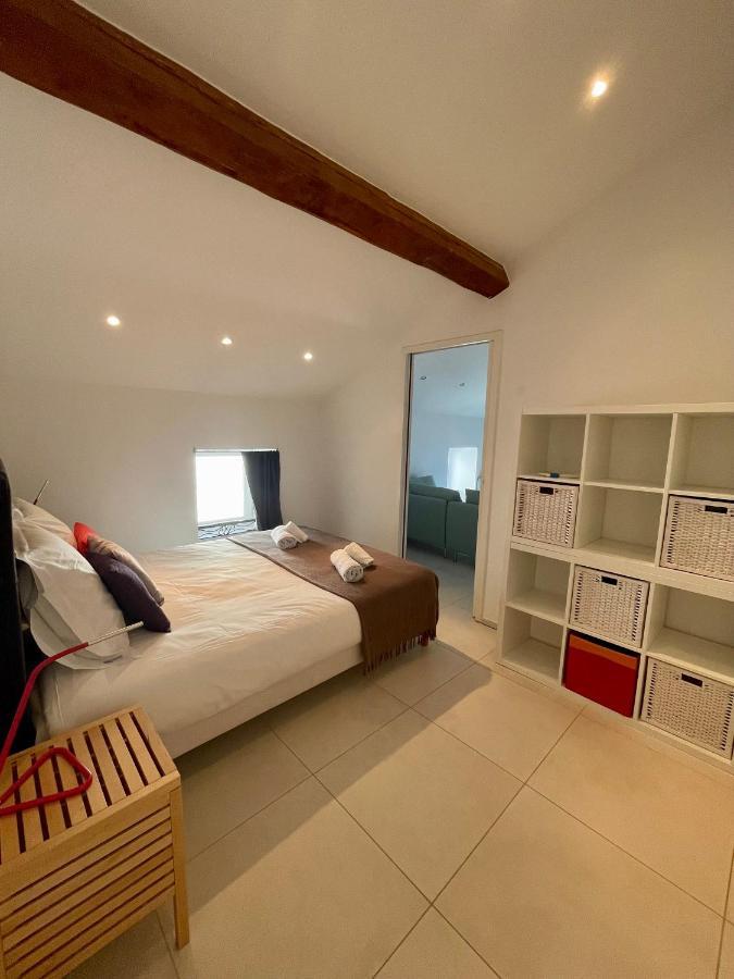 Grand Appartement Style Loft Bord De Mer Propriano  Esterno foto