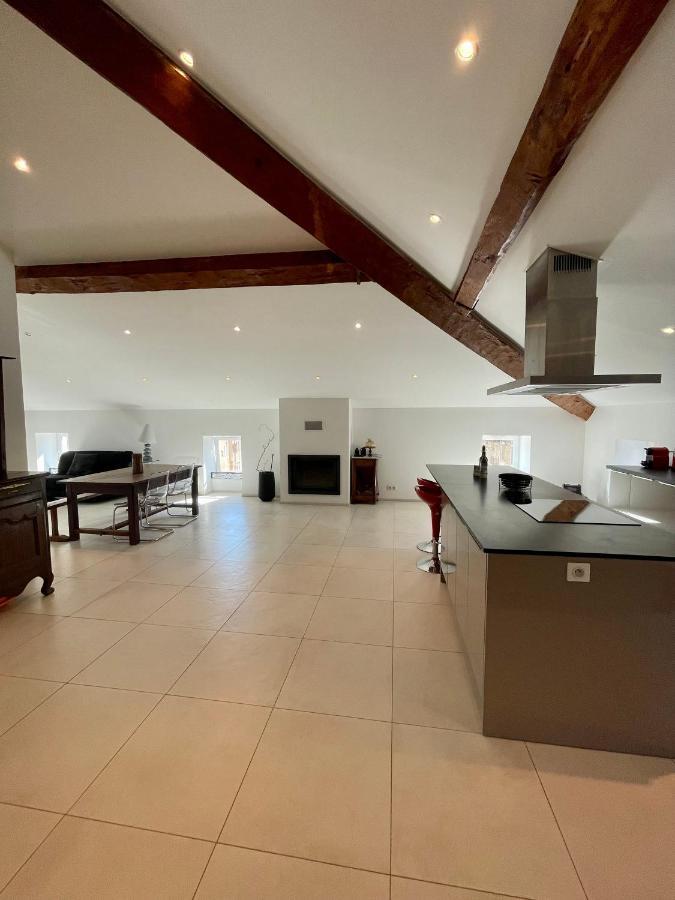 Grand Appartement Style Loft Bord De Mer Propriano  Esterno foto