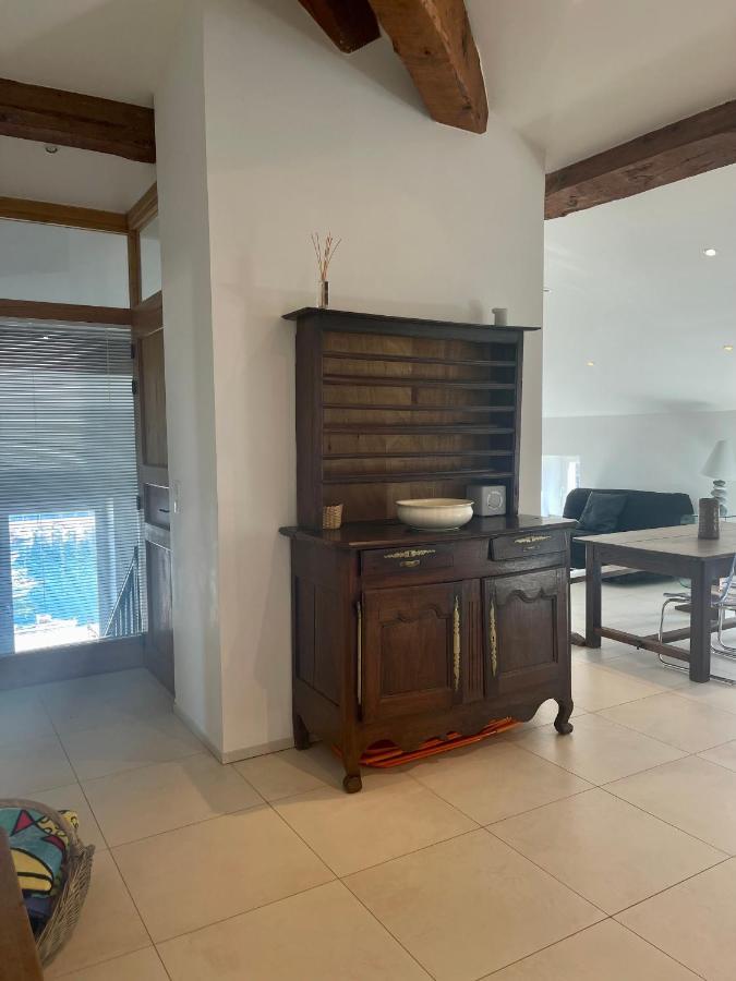 Grand Appartement Style Loft Bord De Mer Propriano  Esterno foto