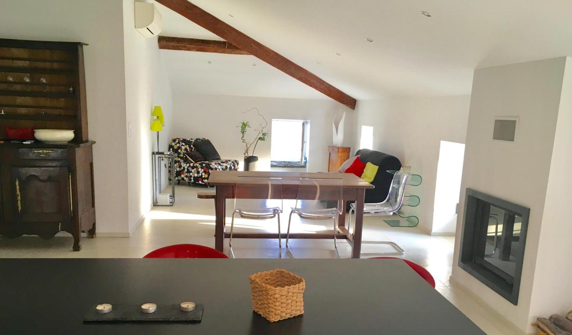 Grand Appartement Style Loft Bord De Mer Propriano  Esterno foto
