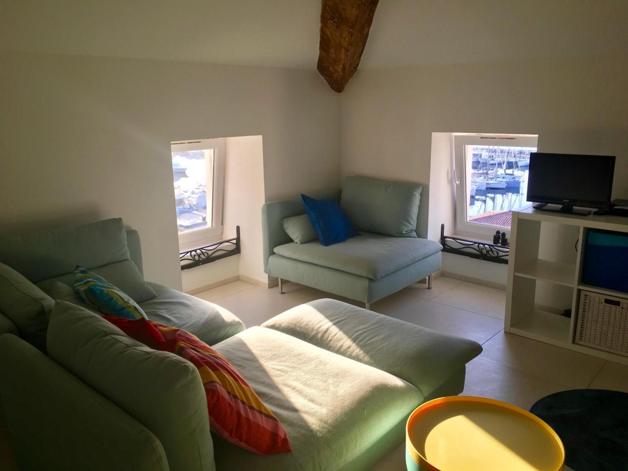 Grand Appartement Style Loft Bord De Mer Propriano  Esterno foto